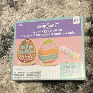 Creatology Kids Wood Eggs Craft Kit - Pastel Colors